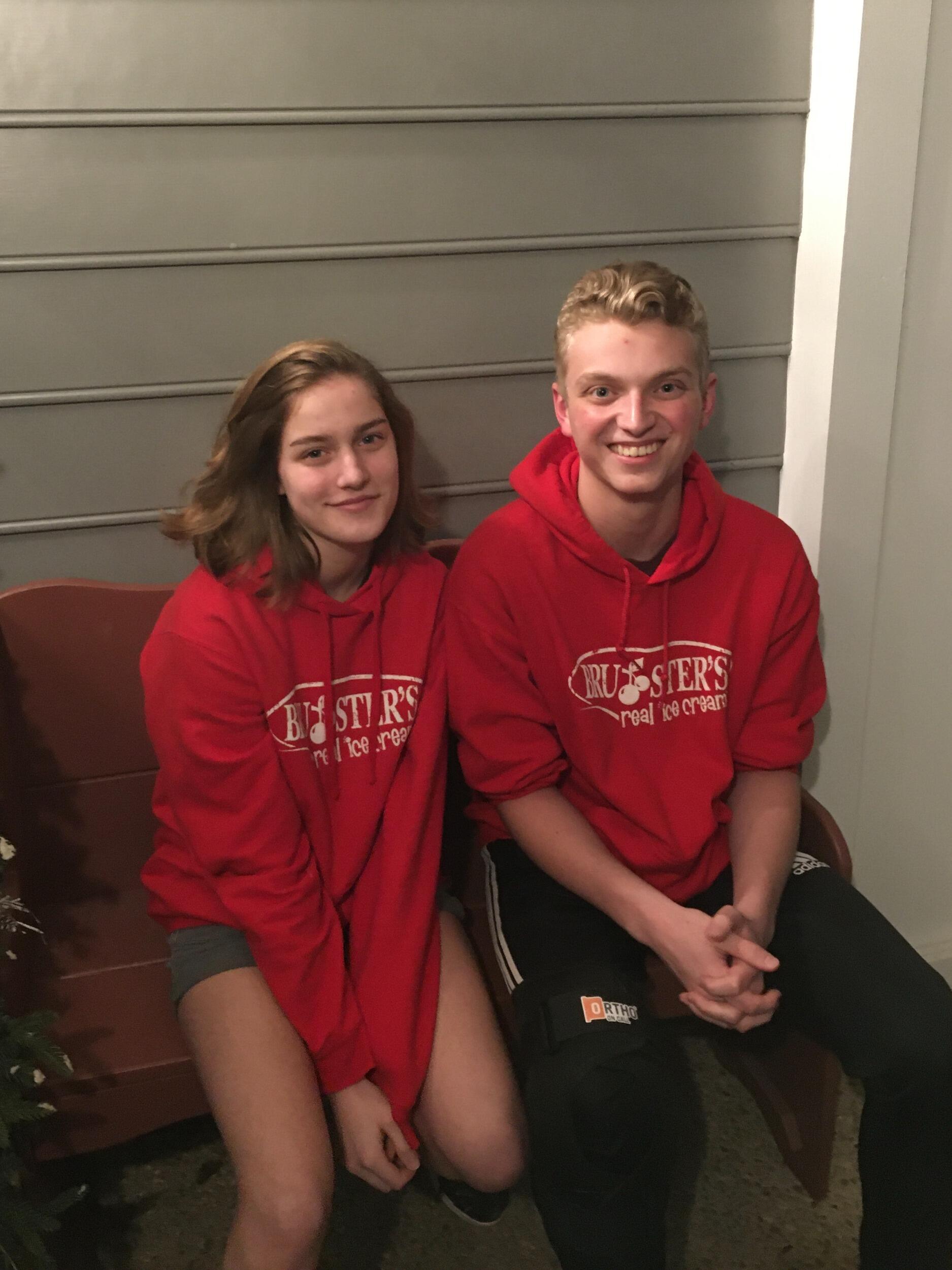 Micah and Abby met as high school juniors working at Bruster's Real Ice Cream in the spring of 2019, but it wasn't until they bonded on a college tour that their interest in each other peaked.
