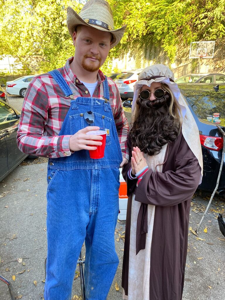 Halloween - senior year of college!