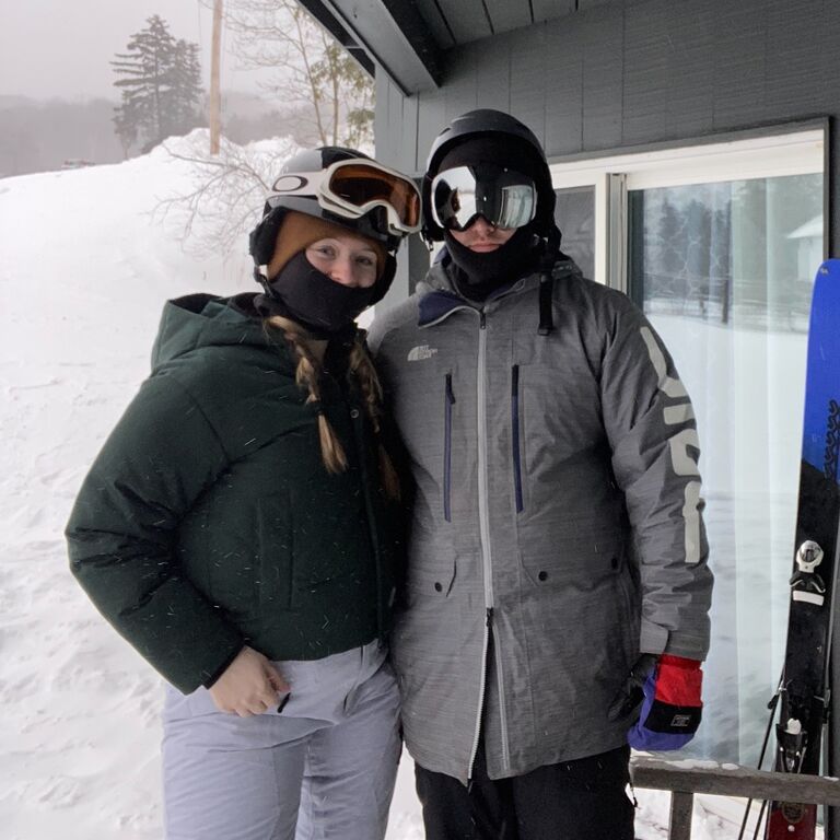 Skiing in VT!