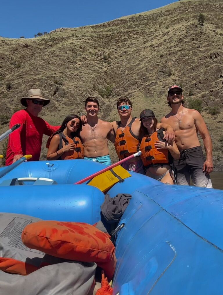 Idaho rafting trip!