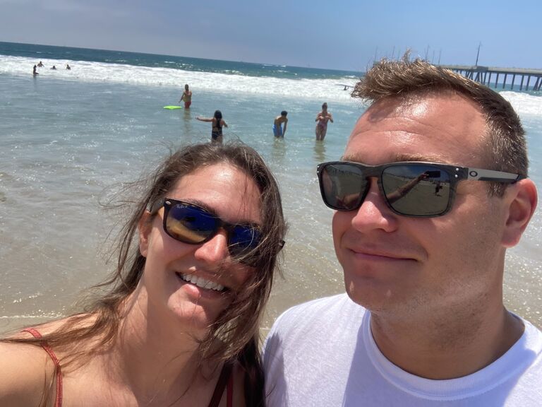 Pacific Ocean in Los Angeles 