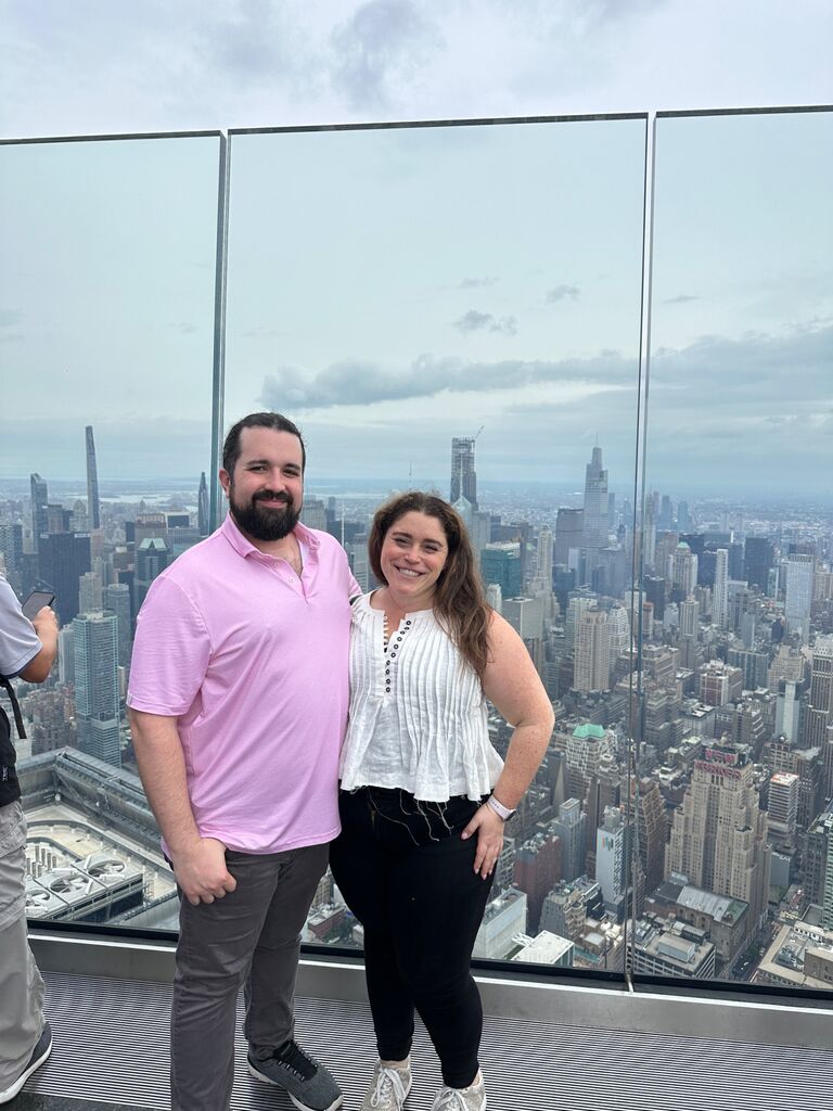 We go to NYC for the first time as a couple to celebrate Matt and Maria Tamarkin's engagement. Lauren shows Jake her former projects and what her life was like before they met.