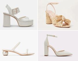 Best block heels for a wedding 2024