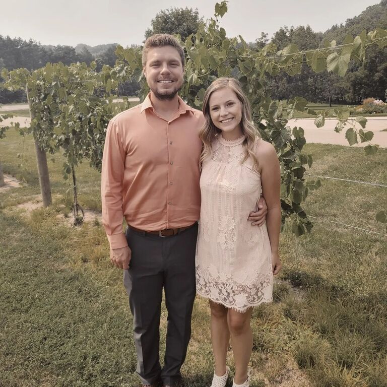 Our first wedding event together!