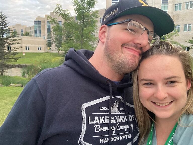 Dropping Tab off for work and starting 6 months of long distance