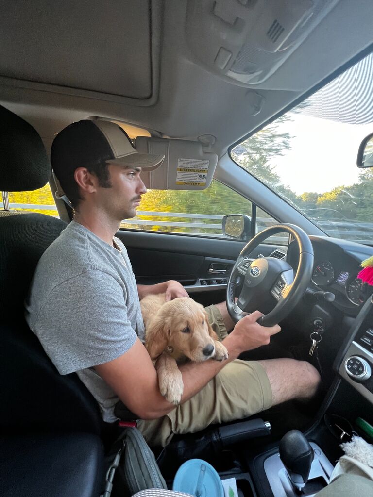 Bringing home our first puppy πΆ