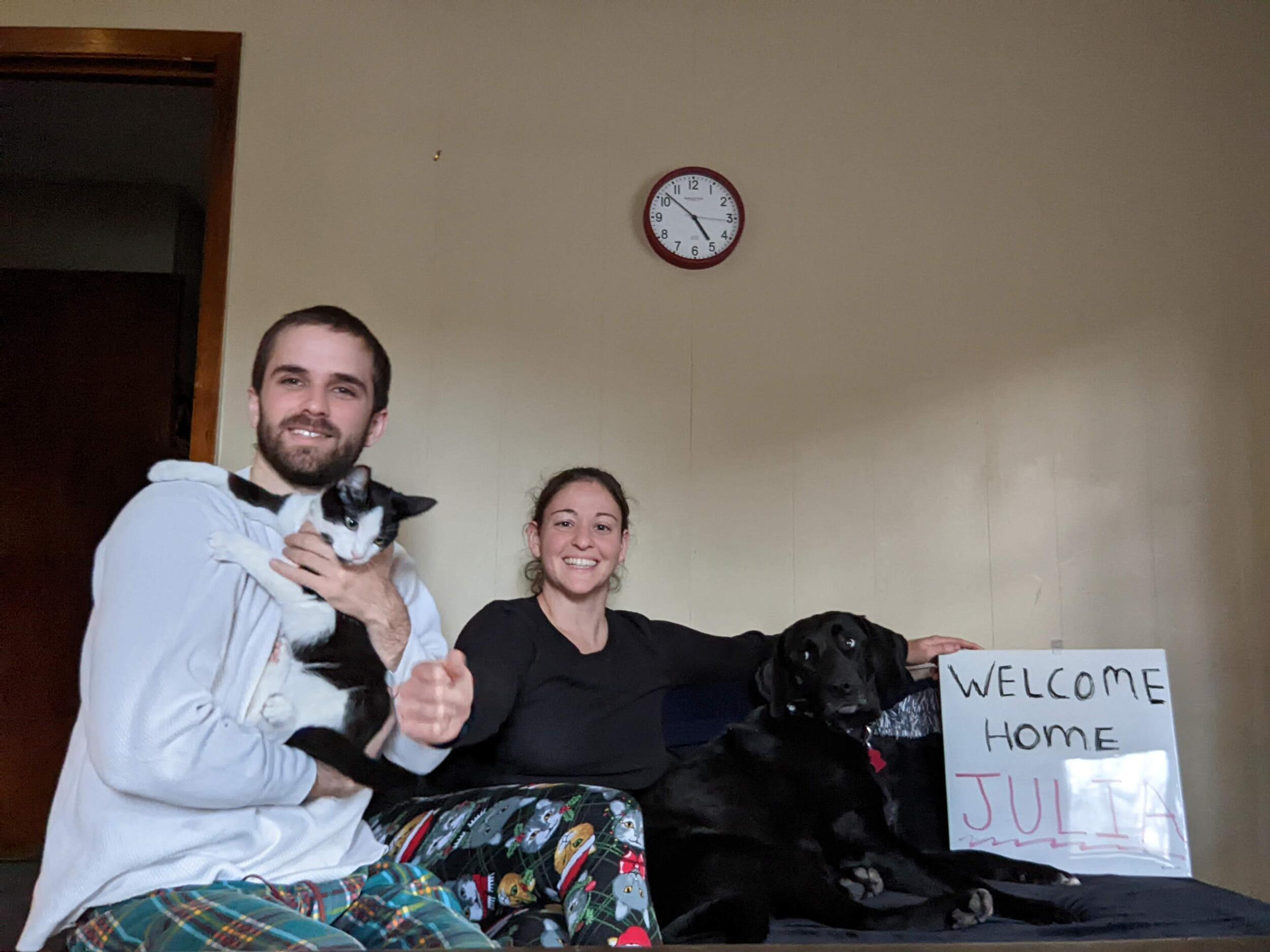 Welcome to the family Julia! She was depressed when we found her, but Julia has become a happy, loving, trustworthy member of the pack.