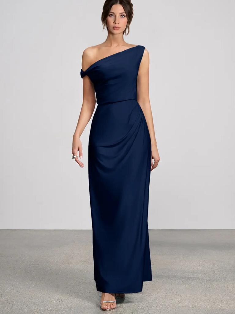 chiffon bridesmaid dresses Long Plus Size with Ruffle Sleeves COCOMELODY PR3570PS, Mulberry basics_drop3 Color:AVOCADO STRIPED TENCEL LINEN A soft and soothing AZAZIE - The bridesmaids