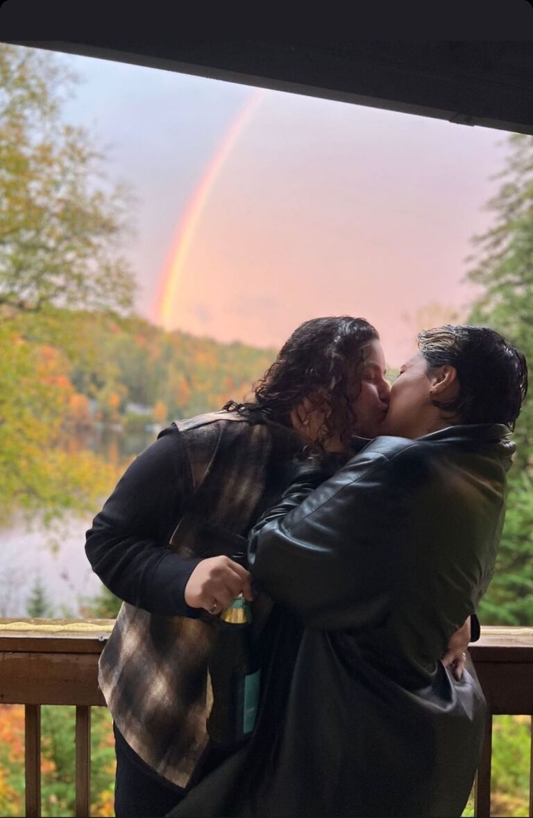 The powers that be were really on our side with the excellent timing 🌈