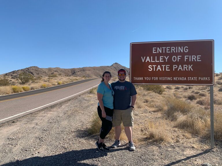 Spending a day hiking Valley of Fire in Nevada!