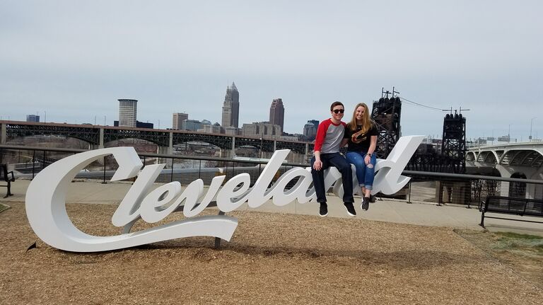 Jess's 23rd birthday in Cleveland
