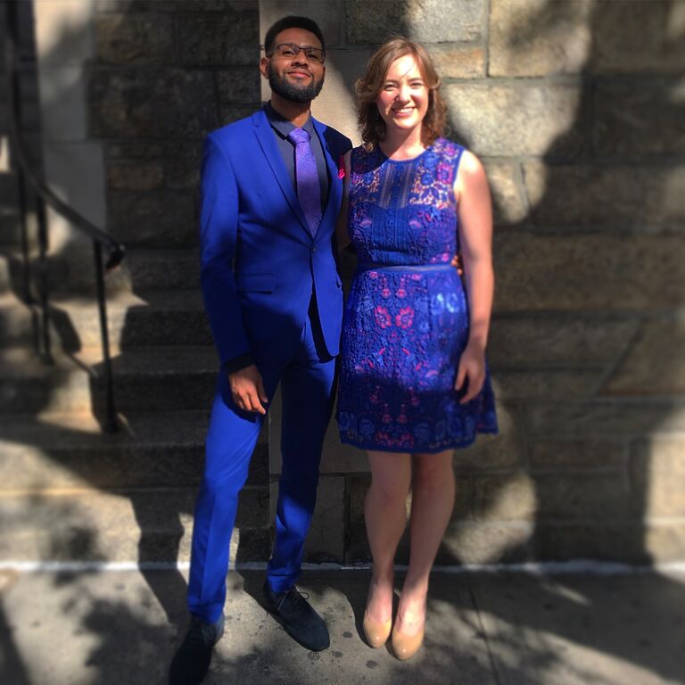 Is your first wedding as a couple a canon event? We are believers in going 💯 for weddings, especially mutual Tinder couples. Thanks for having us, Chris and Caroline!