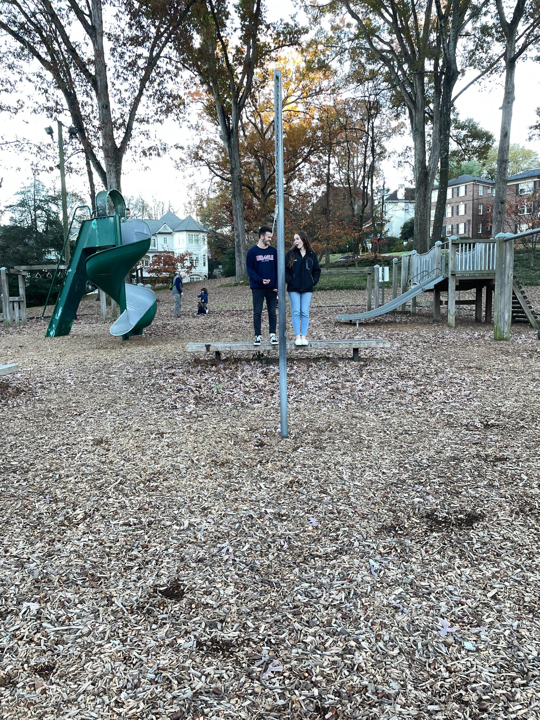 Cody and I went to see Chris Renzema with a group of friends and got caught hanging out with each other... the whole time!