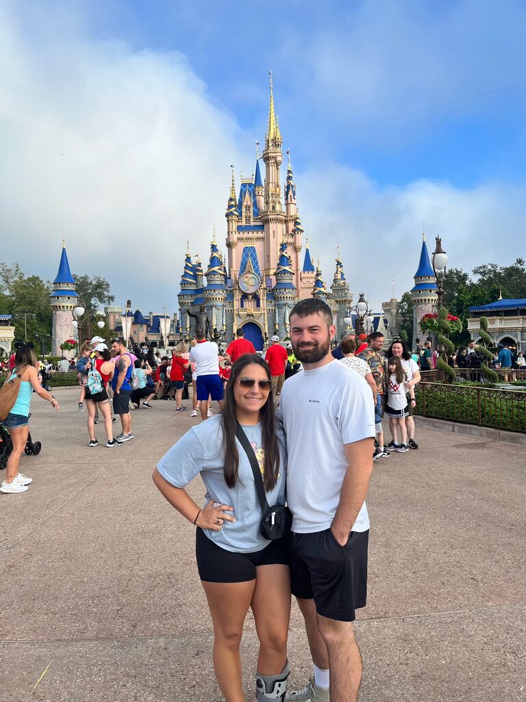 Mikes first time at Disney!