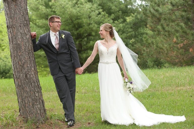 Connor and Carolyn Myers (brother and sister-in-law of the groom)