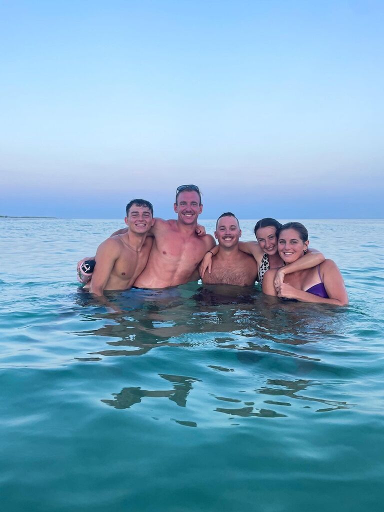 Beach day with the Pensacola gang.