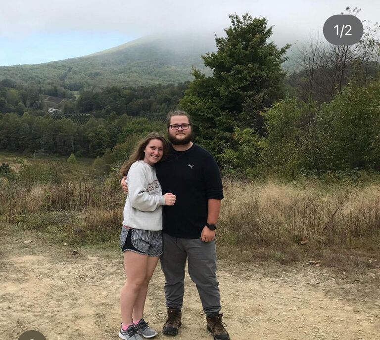 Over the next 2 years while we were long distance from East Tennessee to South Florida, we saw each other as much as we possibly could. (Yes, there were lots and lots and lots of flights!) This was our first time seeing each other after we had become long distance. We biked the Creeper Trail in Virginia! 