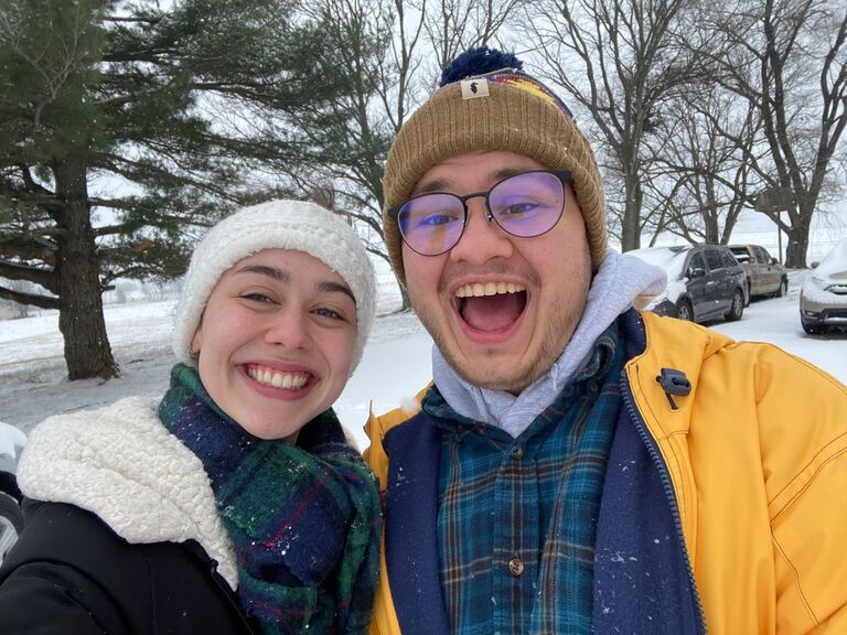 Snowed-in at the Williams in Bowling Green!