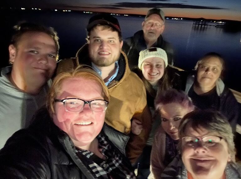 At Lake Waccamaw with family!