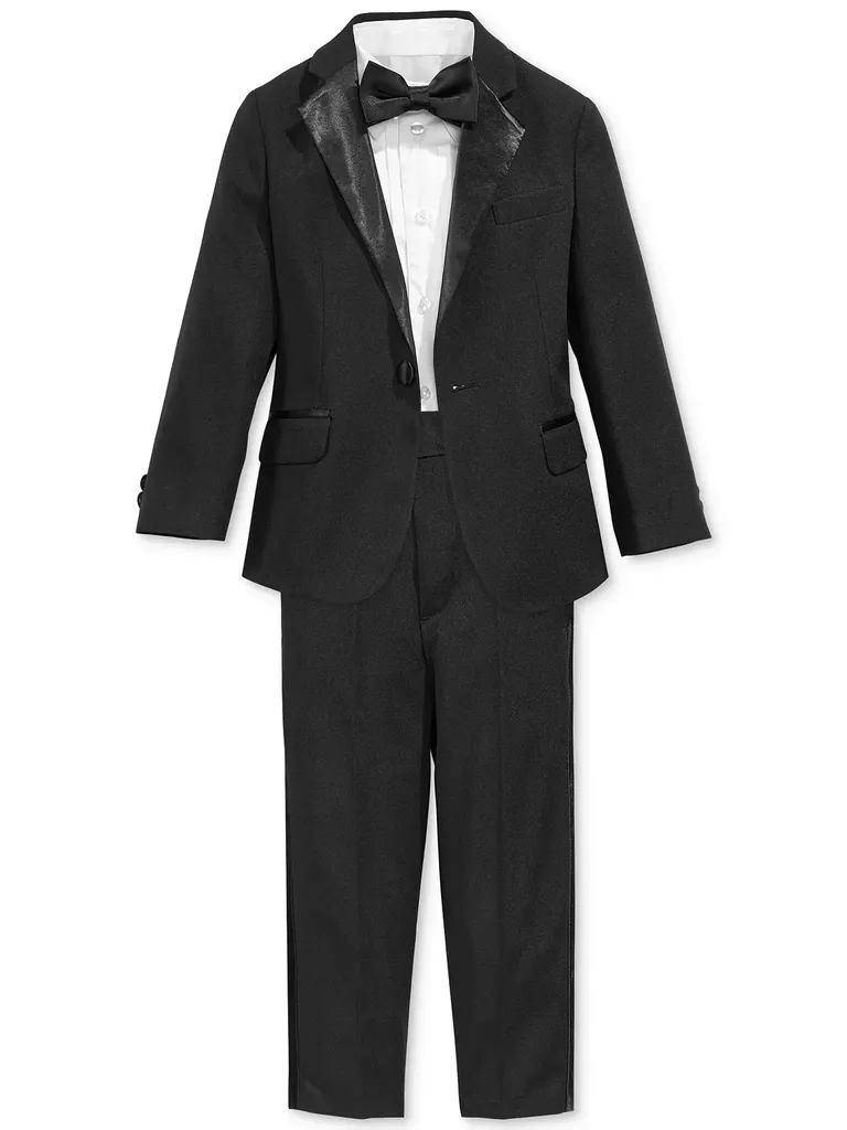  Printed Tuxedo with Bow-Tie Suit Father & Son Tux Men's T-Shirt  & Baby Bodysuit Dad Black Small/Son Black Newborn (0-3M): Clothing, Shoes &  Jewelry