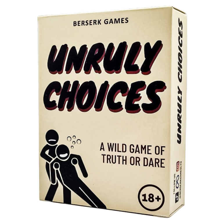 'Unruly choices' bachelor party truth or dare card game