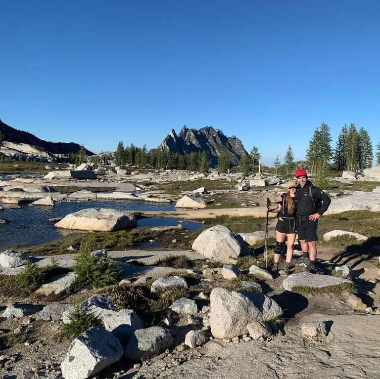 Max and I said our farewell to Seattle by hiking the Enchantments in one day (21 miles).