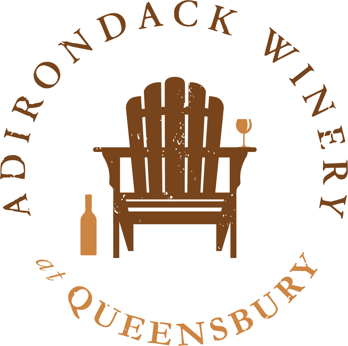 Adirondack Winery - Products - Adirondack Winery Logo Cork Coaster