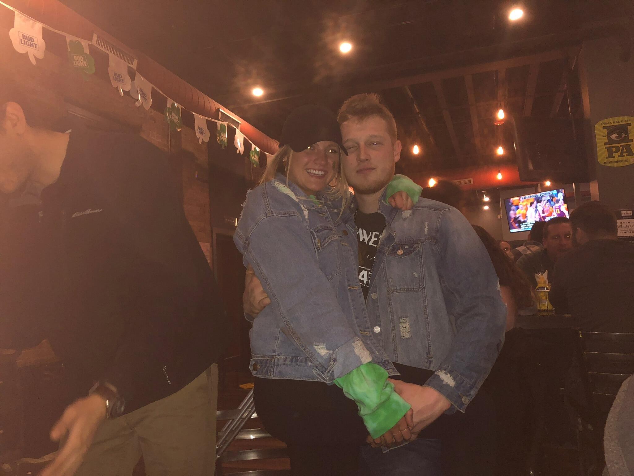 Even though Kyla and Tony went to high school together (Go Porters!), this was truly the night it all started! Ran into each other at Embers in Lockport.