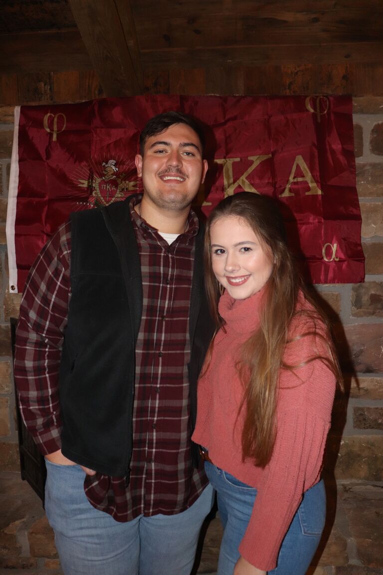 Kade's last Pikesgiving as Pike President