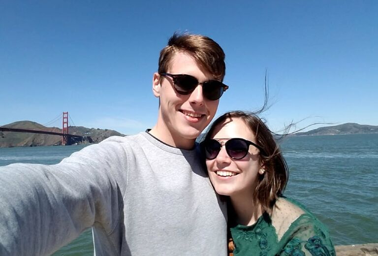 Visiting Nali's family in San Francisco