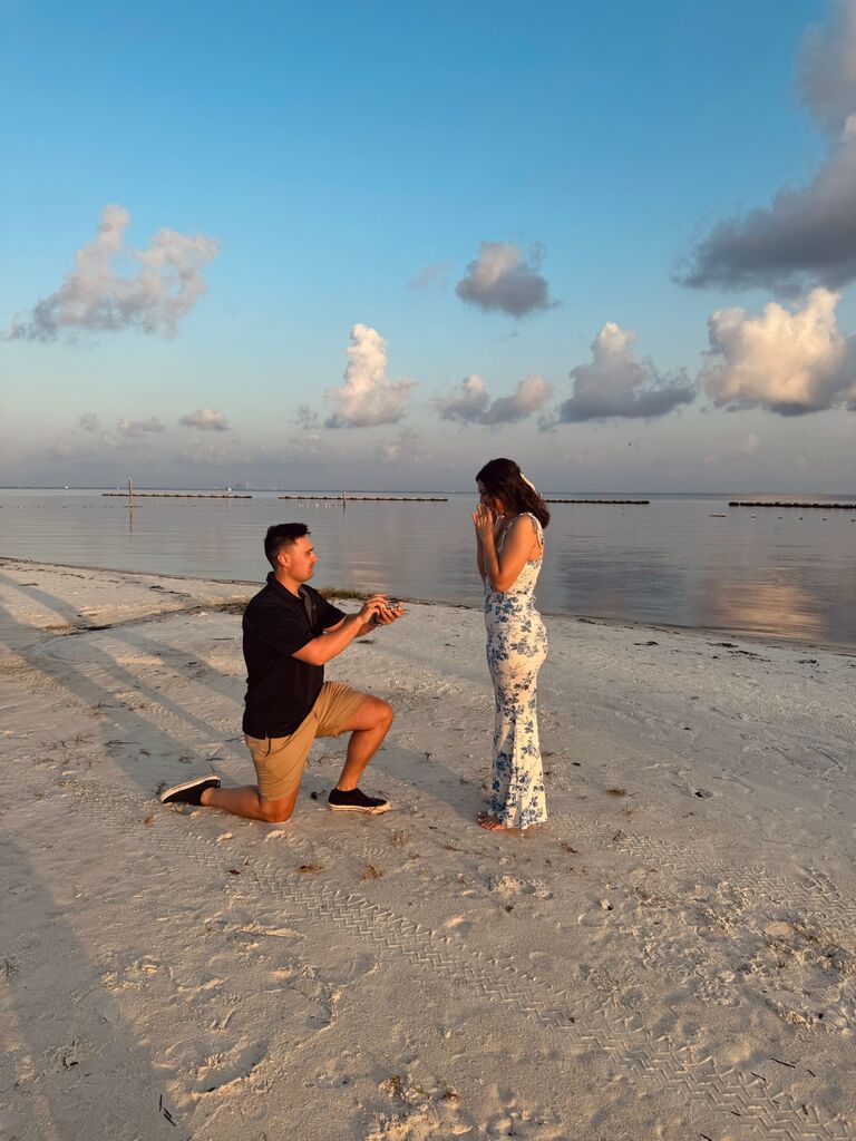 After 4 years together, Jared asks Bella to be his wife - Apollo Beach, FL
