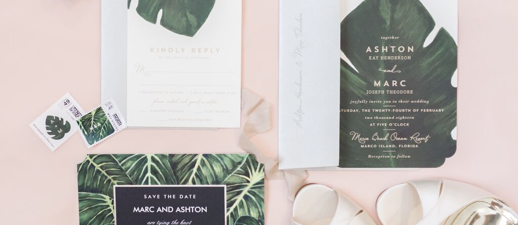 Modern Wedding invitations - Fine Day Press Invitations & Paper Goods