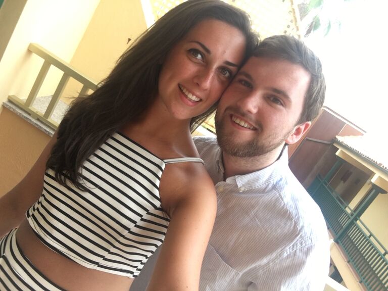 Our first of many holidays together, spending a week in Tenerife.