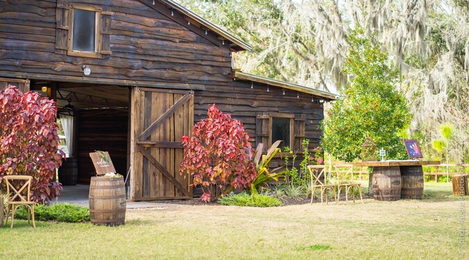 Florida Rustic Barn Weddings Prairie Glenn Barn Reception Venues The Knot