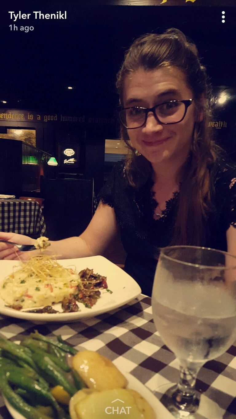 This was our first official date was at Schuler's in Marshall, MI! I say that because I was oblivious to the fact that I was on a date with Tyler for the first few :)