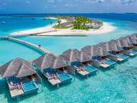 private waterfront villas in Maldives, Asia