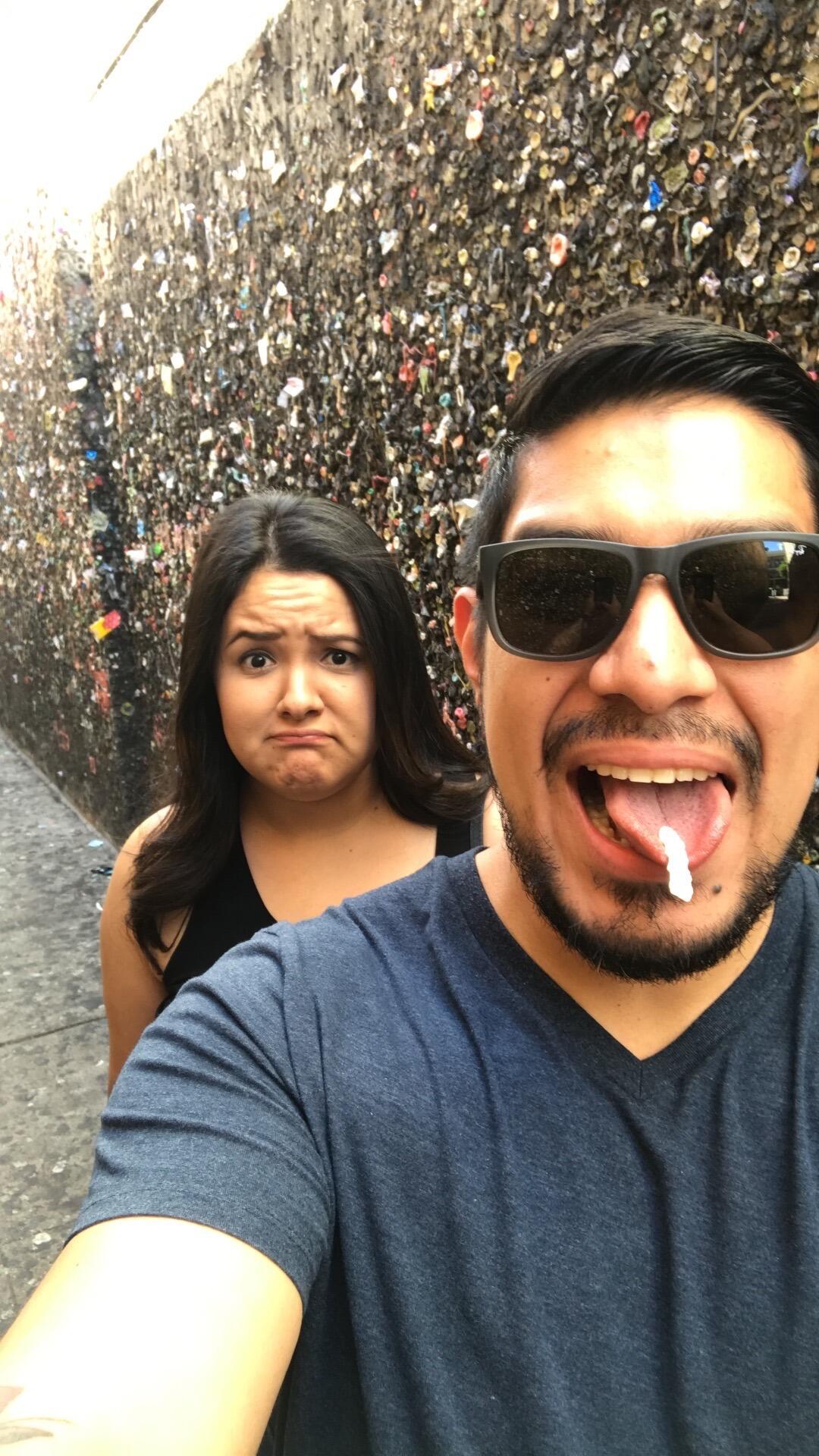  Day trip to San Luis Obispo and visited the very "sanitary" gum wall. 