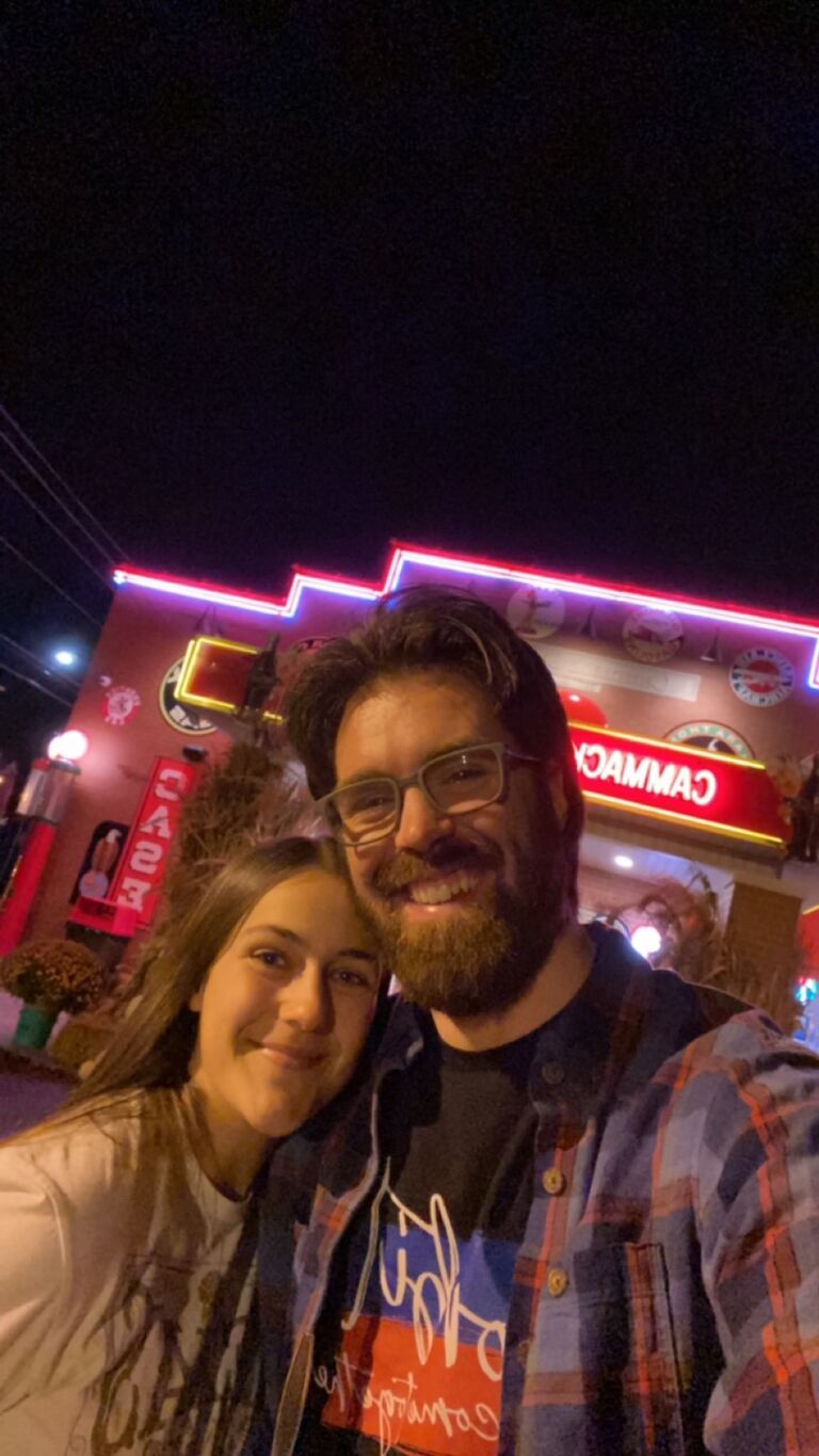 Aaron & Abbi visit Cammack Station (Aaron had been wanting to take a date there for years)