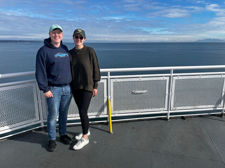 Exploring British Columbia on a ferry from Vancouver to Victoria!