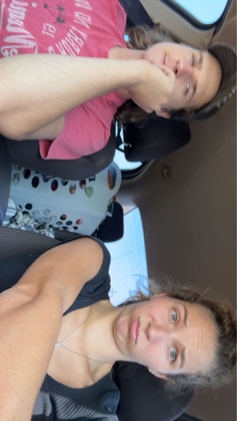 moving into the new house