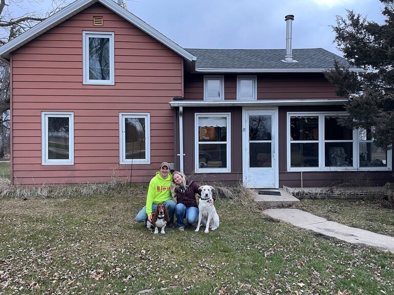 We bought our home together!