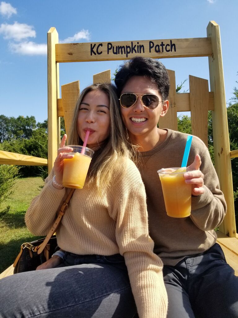 First Pumpkin Patch together!