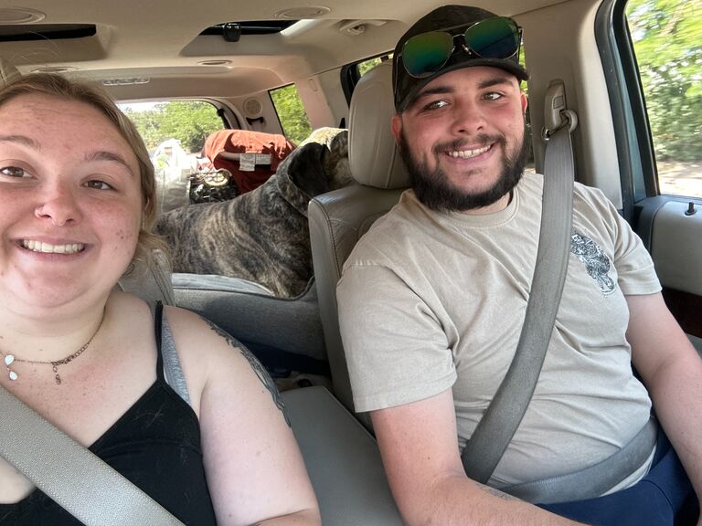 Our official move, driving to Ohio with two dogs, two cats and a fish!