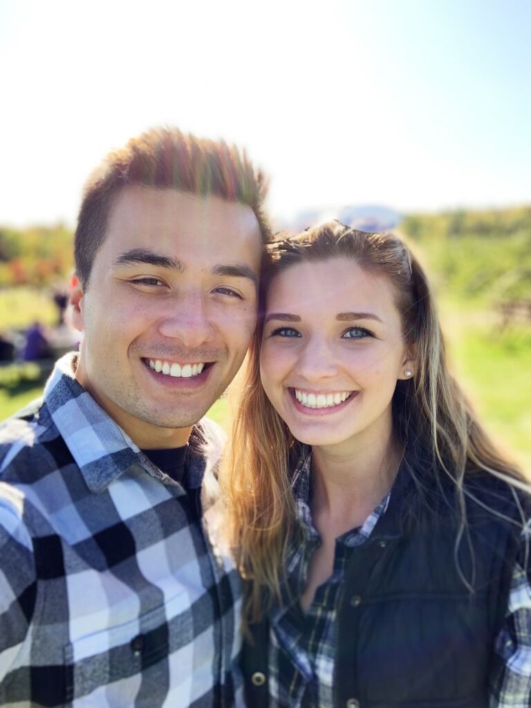 Starting off senior year at UMaine with some Treworgy Family Orchards apple picking!