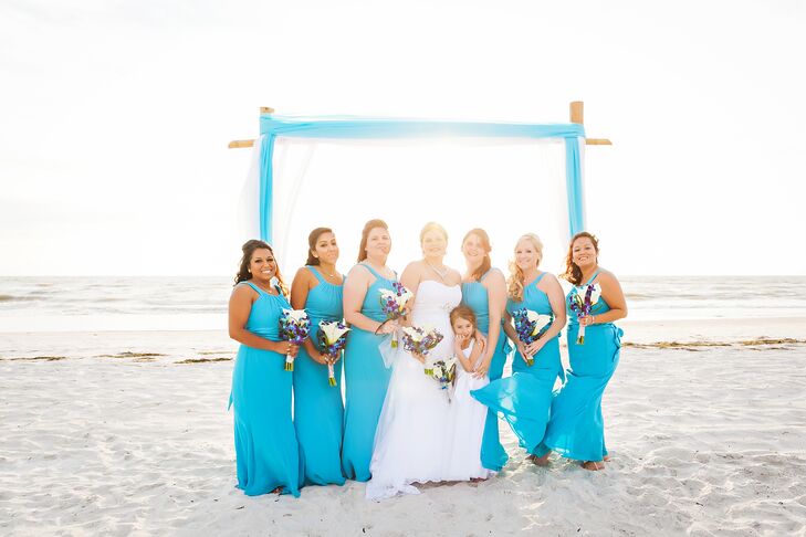 malibu blue wedding