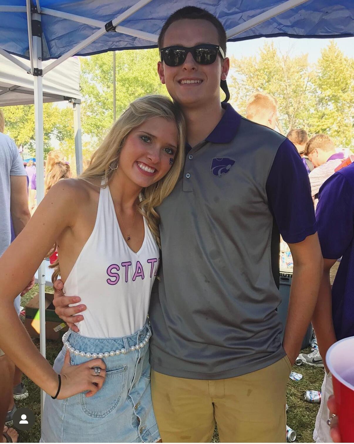 First K-State game day as college students!