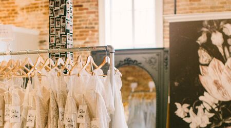 bohemian dress — Real St Louis Weddings — White Traditions Bridal House