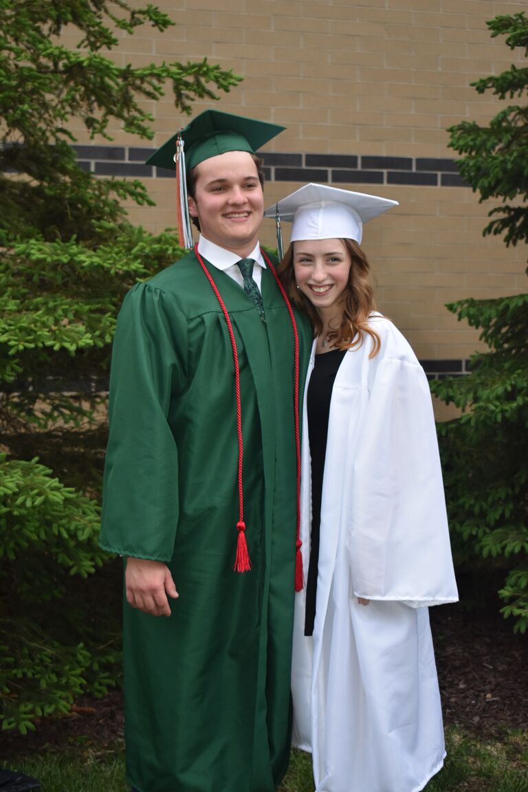We graduated from West Catholic high school!