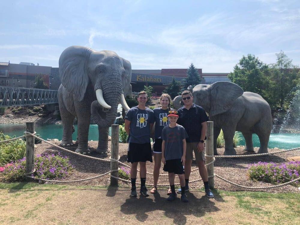 1st Kalahari Waterpark trip with the bros! This has been a trip we have continued almost every year since we started dating. 