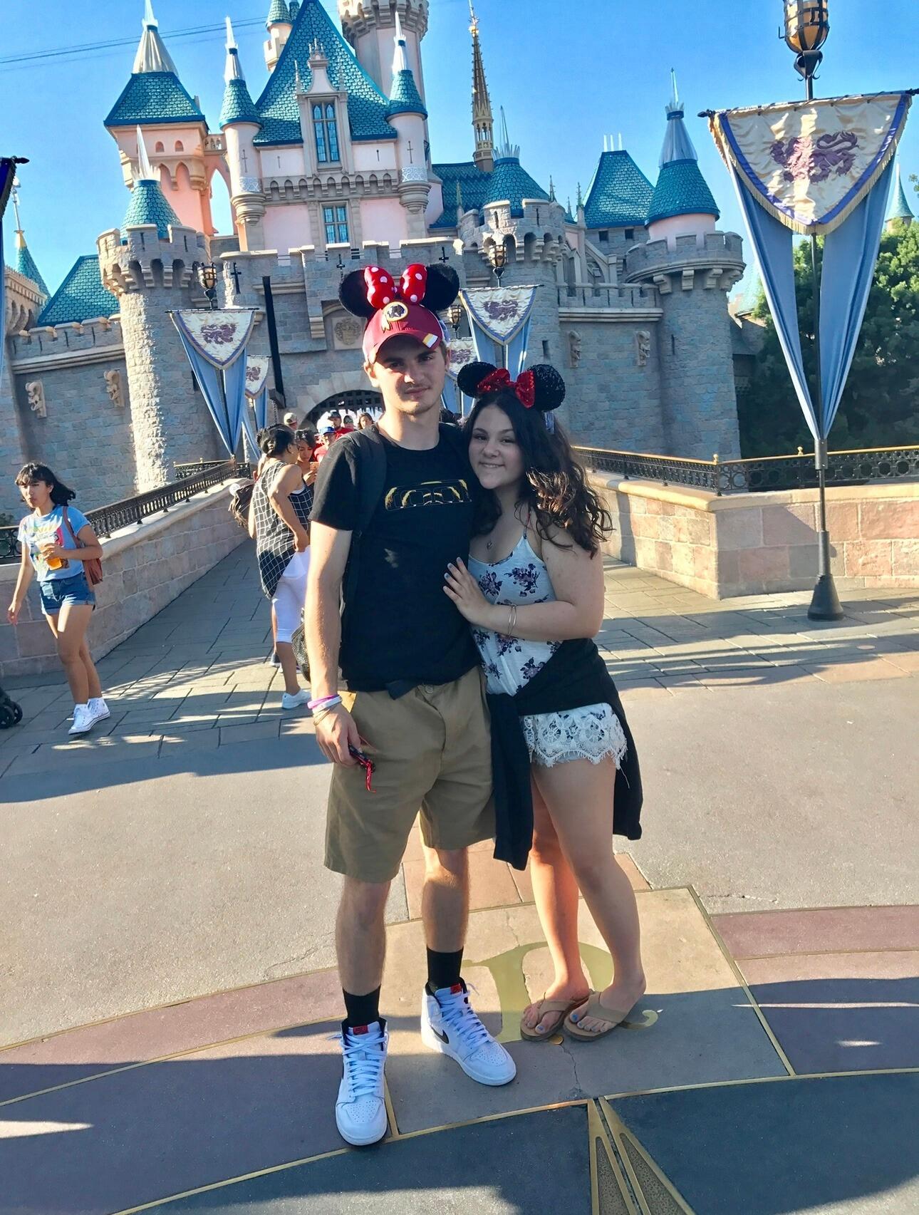 Our first trip to Disneyland together!
